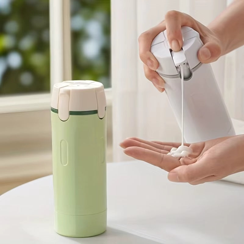 Dispensador para viaje 4 en 1